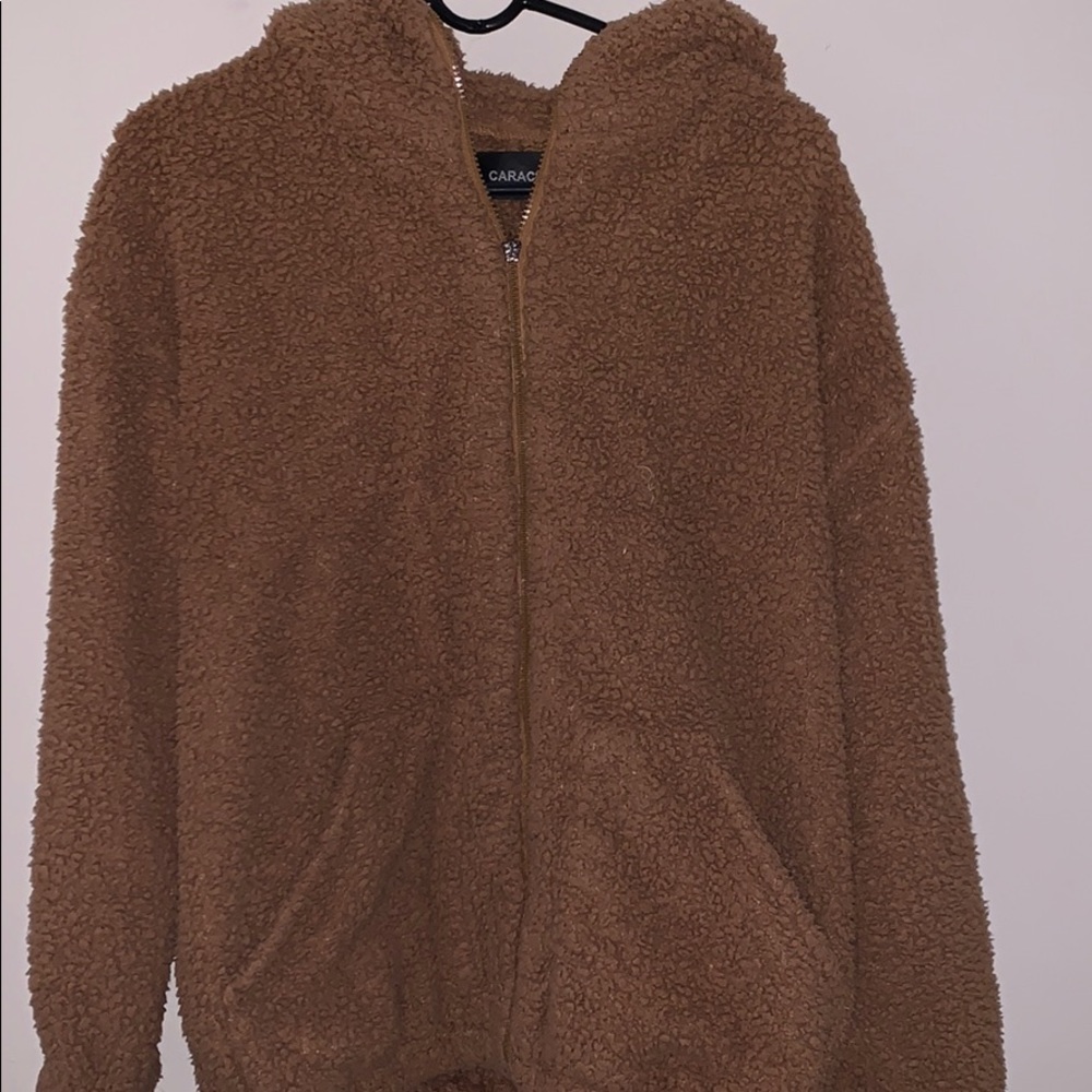 Tan Teddy Coat